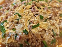 海肠捞饭-东来菜馆•手抓海鲜家常菜•海鲜锅贴(鸽子窝店)