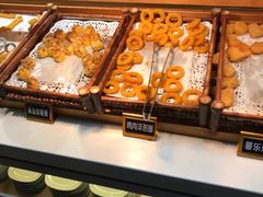鸡块和鱿鱼-韩盛·盛江山自助料理(中街大悦城店)