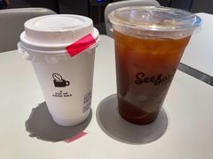 繁星桂花拿铁-Seesaw Coffee(上生新所店)