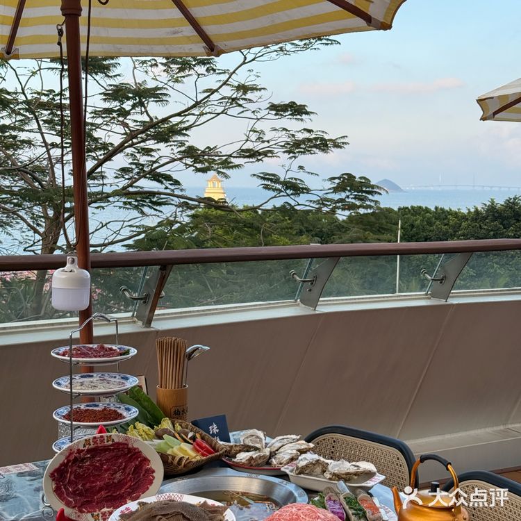 🌊🌸珠海楠火锅|边吃火锅边看(花)海!