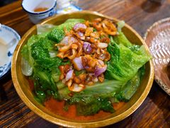 红葱头淋生菜-桃姐农庄老字号(从化温泉店)