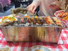 -生火火·地摊小炉子烧烤自助.鲜切牛羊肉(龙湖北城天街店)