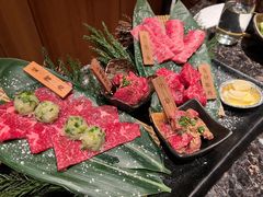 本日限定和牛五种组合-老乾杯和牛烧肉(王府中环店)