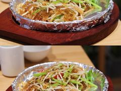 铁板水晶粉-朵朵开素食餐厅(后宰门街店)
