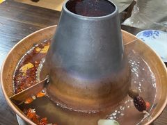 鸳鸯锅底-老铜锅涮羊肉(大连海滨住宅小区店)