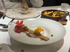 浓情栗意坚果布丁佐草莓冰淇淋-王品牛排(北京新辰里亚运村店)