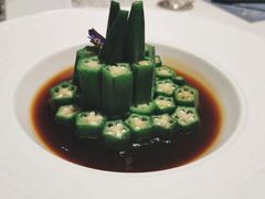 捞汁秋葵-子霖南山鲜虾面(南山总店)