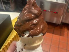 巧克力脆皮甜筒-麦当劳(永泰得来速店)