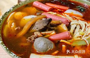 Duck Offal and Duck Blood Noodles