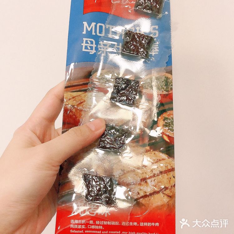 10元以下平价零食真香⑥母亲牌牛肉棒