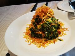 巧拌豆苗-四季民福烤鸭店(王府井灯市口店)