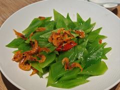 莴笋炒虾皮-连鹭海鲜·海肠捞饭·海胆饭(星海店)