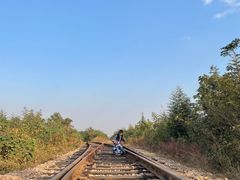 -乌龙涧铁道铁轨景