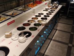自助调料区-前门后头老北京铜锅涮肉·京味菜·烤鸭(伊藤洋华堂店)