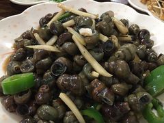紫苏酸笋炒石螺-南记食粥坊·宵夜大排档(莲花总店)