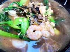 虾爆鳝面-常熟炒浇面馆(蓝旗街店)