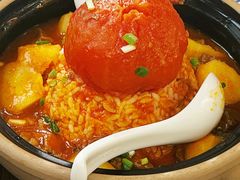 一整个番茄牛腩饭-沙胆彪炭炉牛杂煲(上海日月光广场店)