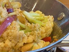 干锅有机菜花-蒙亨·手把肉·蒙古包文化主题餐厅(天恒广场店)