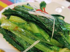 白灼油麦菜-滋味烤鱼(马北店)