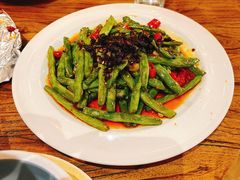 干煸四季豆-大川先生·小龙虾·川菜(信义坊店)