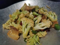 干锅丽水香菇花菜-探花·意境江南菜·唐伯虎文化体验店·松鼠桂鱼(观前店)