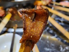 香烤猪皮-醉月城西昌火盆烧烤(天府店)
