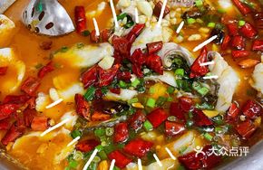 Sichuan-style Fish Bladder in Boiling Sauce