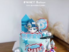 -卡比儿童蛋糕·心意定制·低脂零卡糖动物奶油FancyBALLOON(滨海店)