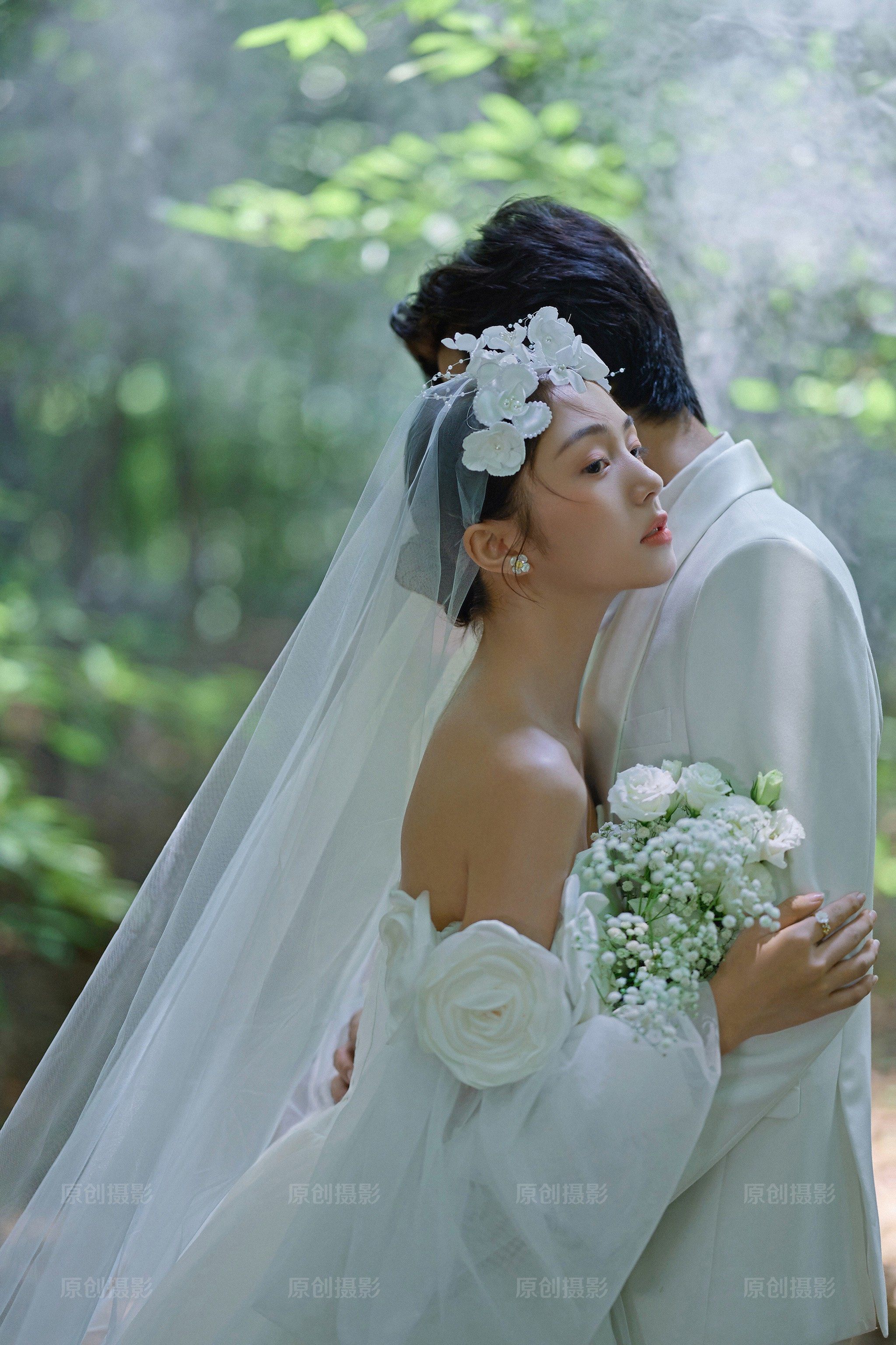 森系婚纱照 定格每一刻的浪漫和唯美