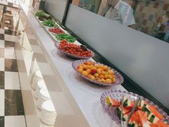 自助取餐区-梦航彩虹之约自助餐厅(华府天地店)