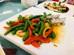 彩椒炒带子-朱仔记食府(江南大道店)