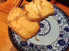 炸鸡蛋馒头片-赵胖炙子烤肉&深夜酒馆(簋街店)