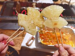 烤菠萝-悦屋老板娘的烤肉店(紫薇田园店)