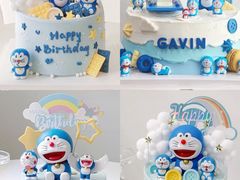 -咖咖熊蛋糕定制·英国蓝风车动物性淡奶油