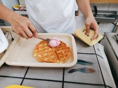 班戟薄饼夹雪糕单球-成裕雪糕店(士多店)