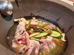 青椒紫苏锅-鲜潭蒸汽石锅鱼(五道口购物中心店)