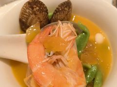 酸汤海鲜翡翠面疙瘩-菲住布渴酒店中餐厅(阿里巴巴西溪园区店)