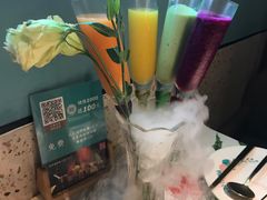 彩虹鲜榨果汁四部曲-蜜桃花开·中西融合菜E&W(南长街店)