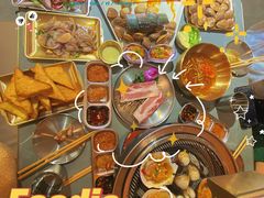 -围炉肉舍•炭烤活鳗•丹东海鲜烤肉(步行街店)