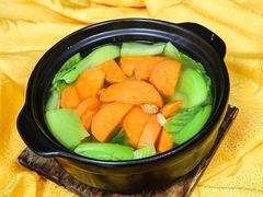 番薯大芥菜煲-寻味肇庆·八姑农庄·广府西江菜