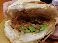 纯瘦孜然肉的肉夹馍-西北杂粮筐手工面凉皮(来福士店)