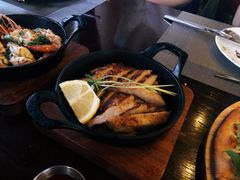 猪颈肉配泰味酸辣汁-IL Forno 意坊·意大利餐厅(温州万象城店)