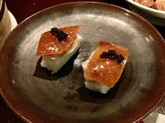 鱼子酱片皮鸭寿司-夜上海(新天地店)