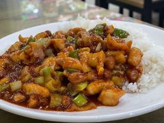 宫保鸡丁盖饭-河间老万驴肉火烧(福建北路店)