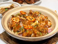 京葱焗缩骨鱼头-胜记酒家(荔枝公园店)