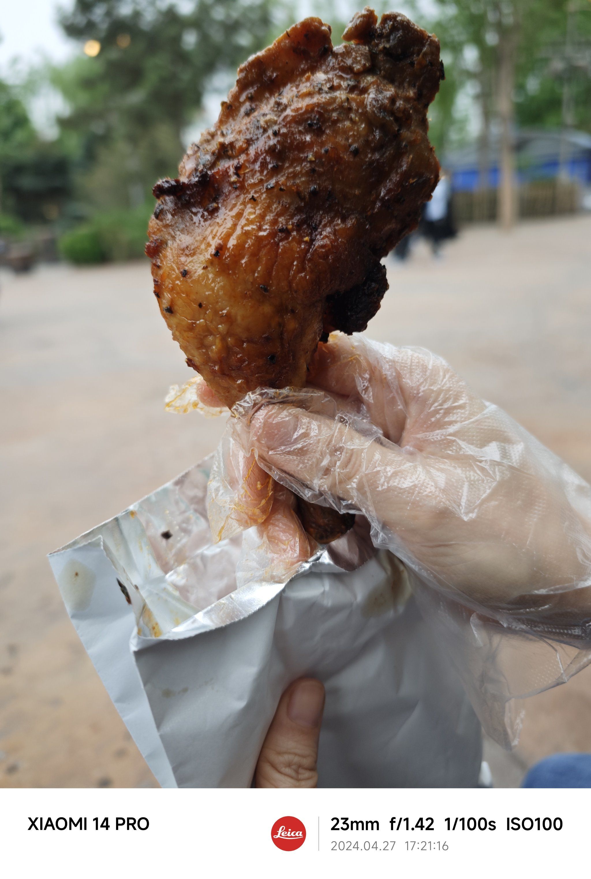 环球影城的大鸡腿