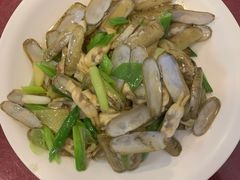 葱姜蛏子-鑫渔港海鲜本地菜·山海关浑锅(东戴河店)