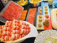 -海上明月海鲜火锅 鲜切牛肉