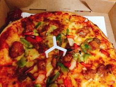 秘制喷香烤鸡肉比萨-必胜客(广渠路店)
