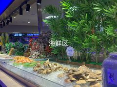 自助取餐区-乔哥铭洋海鲜自助(皇城恒隆广场店)